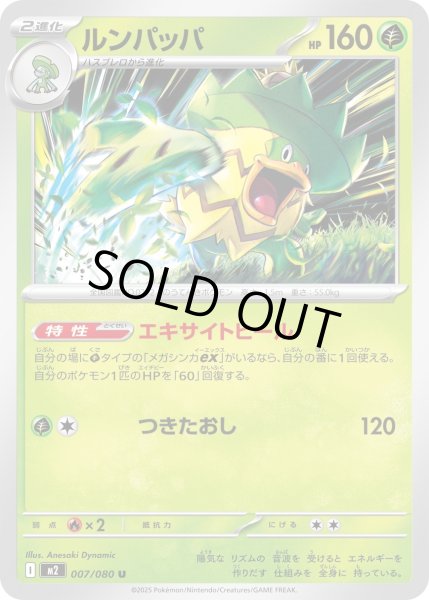 画像1: ルンパッパ/U【草】［M2］《007/080》 (1)