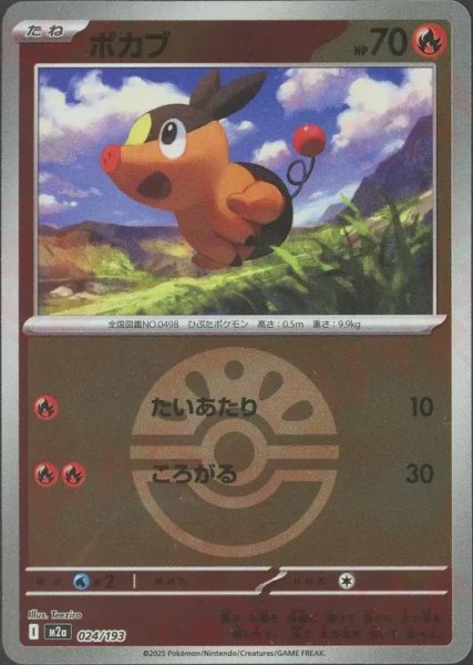 画像1: ポカブ/ボールミラー【炎】［M2a］《024/193》 (1)