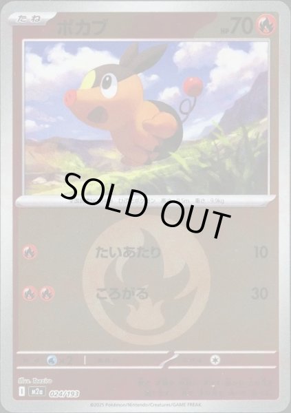 画像1: ポカブ/エネルギーミラー【炎】［M2a］《024/193》 (1)