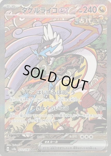 画像1: タケルライコex/SAR【竜】［sv8a］《222/187》 (1)